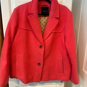 Talbots Women's Vibrant Pink jacket